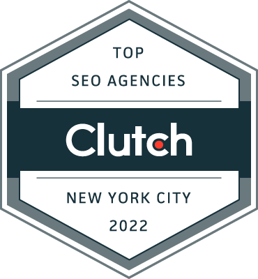 Clutch Top SEO Agency Award 2022
