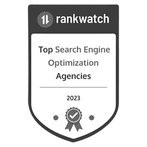 Rankwatch Top Search Engine Optimization Agencies award 2023