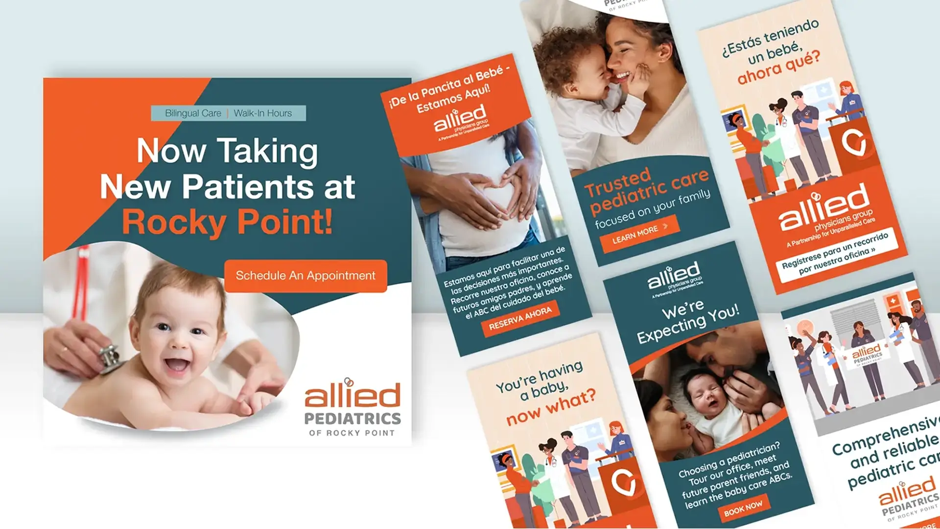 Allied Physicians Group Display Ads