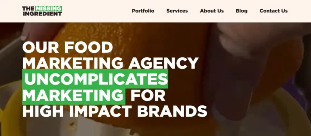 The Missing Ingredient Agency